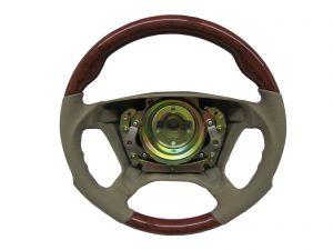 Руль Sport Light Walnut Wood Biege для Mercedes-Benz W202 C-Class 1993-2000